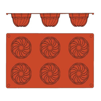 BOURGEAT/ガストロフレックス クーグロフ 1枚 2579.31(6ヶ取) FC561LY-8552400