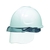 ＤＩＣプラスチック DIC/SYA-CS型ヘルメット 白／スモーク KP付/SYA-CS-SFE-KP-W/S FC477FT-7959044-イメージ1