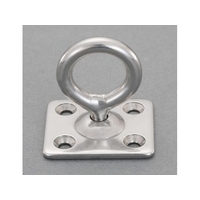 エスコ 回転パッドアイ ステンレス製 30×34mm φ15.4 FCY8123-EA638GB-21