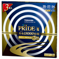 東芝 20形+27形+34形 長形蛍光管 ネオスリムZ PRIDE-II(昼光タイプ)3本入り ネオスリムZ PRIDE-II FHC202734ED-PDZ-3P