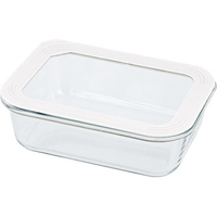 リバティーコーポレーション 保存容器 ガラス 長方形 900mL FCE440W-LD-694