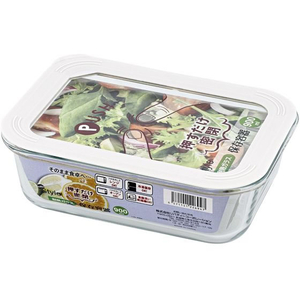 リバティーコーポレーション 保存容器 ガラス 長方形 900mL FCE440W-LD-694-イメージ2