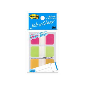 3M ポスト・イット 超丈夫なインデックス 40×18mm 3色 3冊 F852739-686S-2-イメージ1