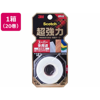 3M スコッチ 超強力両面テープ プレミアゴールド 12mm×1.5m 20巻 F179947-KPS-12