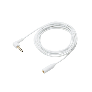 エレコム ヘッドフォン延長コード(3m) ホワイト EHPCT23G30WH-イメージ2