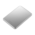 BUFFALO ポータブルハードディスク(2TB) シルバー HD-PUS2.0U3-SVD