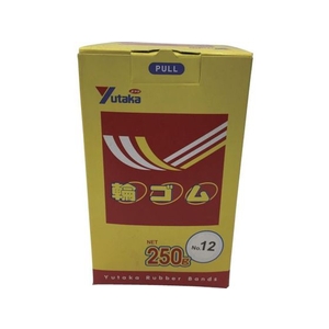 ユタカメイク 輪ゴム箱入り #12 250g FC477FV-8354740-イメージ1