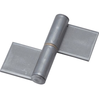 トラスコ中山 TRUSCO スチール製特厚溶接旗蝶番 右用 全長102mm (4個入) FC167EW-5127980