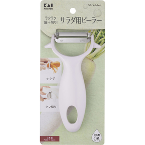 貝印 KK サラダ用ピーラー(細千切り) FCJ574F-DH8172-イメージ2