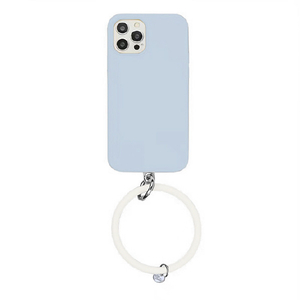 GAACAL iPhone 14 Pro用落下防止リング付きTPUケース ブルー P00252BQP-イメージ1