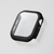 エレコム Apple Watch Series 10(42mm)用フルカバーケース プレミアムガラス/高透明 ブラック AW-24BFCGBK-イメージ8