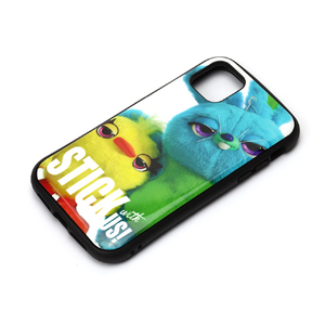 PGA iPhone 11 Pro Max用ハイブリッドタフケース ダッキー＆バニー PG-DPT19C02TOY-イメージ1