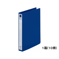 リヒトラブ リングファイル(カドロック&ツイストリング) B5タテ 青 10冊 1箱(10冊) F881843-F-872U-8