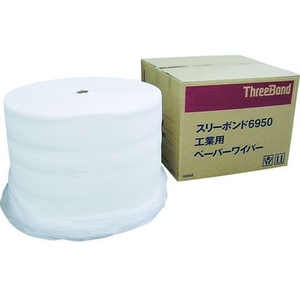 スリーボンド 工業用ペーパーワイパー ロール 325m ミシン目入 FC647HF-3216063-イメージ1