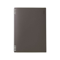 キングジム リングノート テフレーヌ A4 30穴 黒 FCU6631-CN9856TEｸﾛ