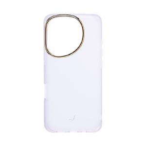 Ｈａｍｅｅ iPhone 16 Pro用ハイブリッドケース SALISTY クリアカラー ゴールド×クリア 669-978870-イメージ1