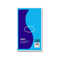 シモジマ スワン/ポリエチレン袋 ブルーNo.2509(150×250mm) 100枚×10袋 FCK2066-12065516222