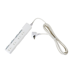 エルパ 耐雷電源タップ 4個口3m ホワイト WLK-R43SW-イメージ8