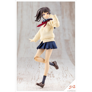 コトブキヤ JK102きるプラ 結城 まどか【桃桜高校・冬服】 JK102ｷﾙﾌﾟﾗﾕｳｷﾏﾄﾞｶﾌﾕﾌｸ-イメージ12