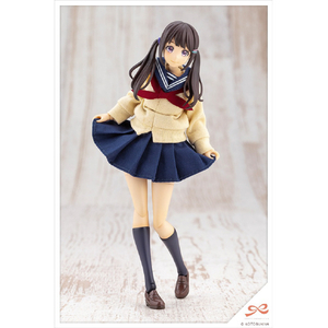 コトブキヤ JK102きるプラ 結城 まどか【桃桜高校・冬服】 JK102ｷﾙﾌﾟﾗﾕｳｷﾏﾄﾞｶﾌﾕﾌｸ-イメージ17