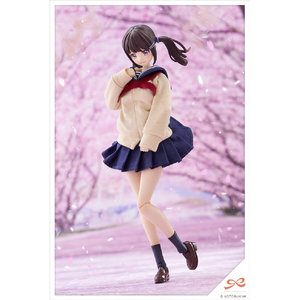 コトブキヤ JK102きるプラ 結城 まどか【桃桜高校・冬服】 JK102ｷﾙﾌﾟﾗﾕｳｷﾏﾄﾞｶﾌﾕﾌｸ-イメージ4