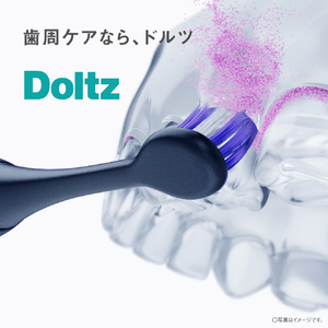 パナソニック 音波振動ハブラシ ドルツ ブラック EW-DA49-K-イメージ3
