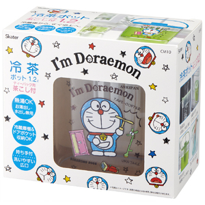 スケーター 茶漉し付冷茶ポット(1．2L) I’mドラえもん道具 CM10ﾄﾞﾗｴﾓﾝﾄﾞｳｸﾞ-イメージ3