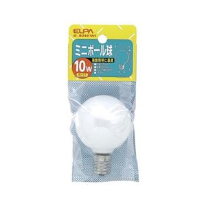 エルパ ミニボール球 G50 ホワイト G-82H(W)-イメージ1