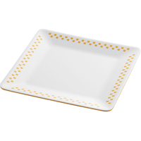 エンテック スクエアプレート 20 黄 2TONE FC73277-CH-12Y