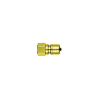 日東 ＳＰカプラ　タイプＡプラグ　真ちゅう製　ニトリルゴムＮＢＲ（ＳＧ）　 相手側取付サイズＲ１／４（０７８８８） BSBM 2P-A