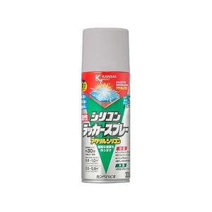 カンペハピオ 油性シリコンラッカースプレー シルバー 300ml FCB068N-イメージ1