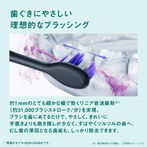 パナソニック 音波振動ハブラシ ドルツ ホワイト EW-DA19-W-イメージ5