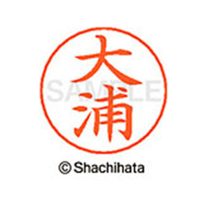 シヤチハタ ネームペン用ネーム シルバー 既製 大浦 FC46231-X-GPS-0460-イメージ1