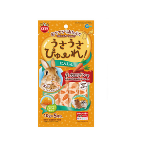 マルカン うさうさぴゅーれ にんじん 10g×5本入 FC75297-ML-189-イメージ1