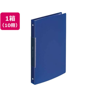 リヒトラブ soeruクリヤーブックA4ポケット交換30穴インディゴブルー10冊 FC376NU-N8501-11