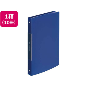 リヒトラブ soeruクリヤーブックA4ポケット交換30穴インディゴブルー10冊 FC376NU-N8501-11-イメージ1