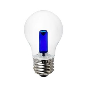 エルパ LED電球 E26口金 (7．2W装飾電球タイプ) 青色 elpaball mini 青 LDA1CB-G-G558-イメージ2