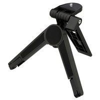 ナカバヤシ ミニ三脚 タブレットプラス ブラック DCA-111BK