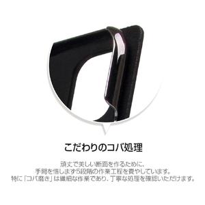 SLG Design iPhone 11 Pro用ケース Calf Skin Leather Diary キャメル SD17888I58R-イメージ3