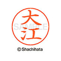シヤチハタ ネームペン用ネーム シルバー 既製 大江 FC46232-X-GPS-0461