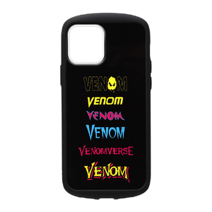 PGA iPhone 12 mini用ガラスタフケース Premium Style ヴェノム PG-DGT20F23VEN-イメージ1