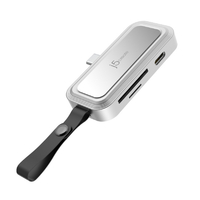 j5 create 直付USB-C to microSD/SD/PD充電カードリーダー JCHSD34W