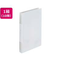 リヒトラブ soeru クリヤーブック A4 ポケット交換30穴フロストクリヤー10冊 FC377NU-N8501-1