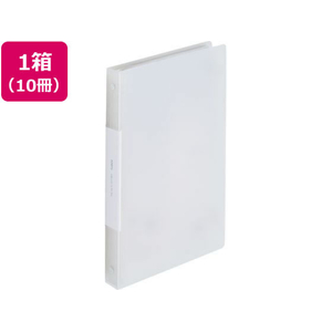 リヒトラブ soeru クリヤーブック A4 ポケット交換30穴フロストクリヤー10冊 FC377NU-N8501-1-イメージ1