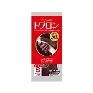東和コーポレーション 天然ゴム手袋 トワロン S FC187EV-3246892-イメージ3