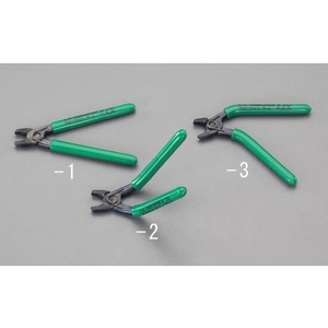 エスコ ホグリングプライヤー ベンドタイプ スプリング付 174mm FCY1717-EA532XB-2-イメージ1
