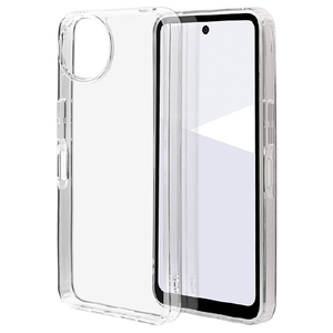 ラスタバナナ AQUOS wish5用ハイブリッドケース TPU×PC クリア 8823AW5HPCL-イメージ1