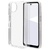 ラスタバナナ AQUOS wish5用ハイブリッドケース TPU×PC クリア 8823AW5HPCL-イメージ1