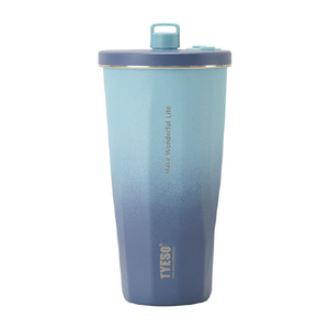 TYESO ストロータンブラー 470ml グラデーションブルー KT01-01006-257-イメージ1