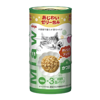 アイシア MiawMiaw3P かつお 480g(160g×3缶) ﾐﾔｳﾐﾔｳ3Pｶﾂｵ480G